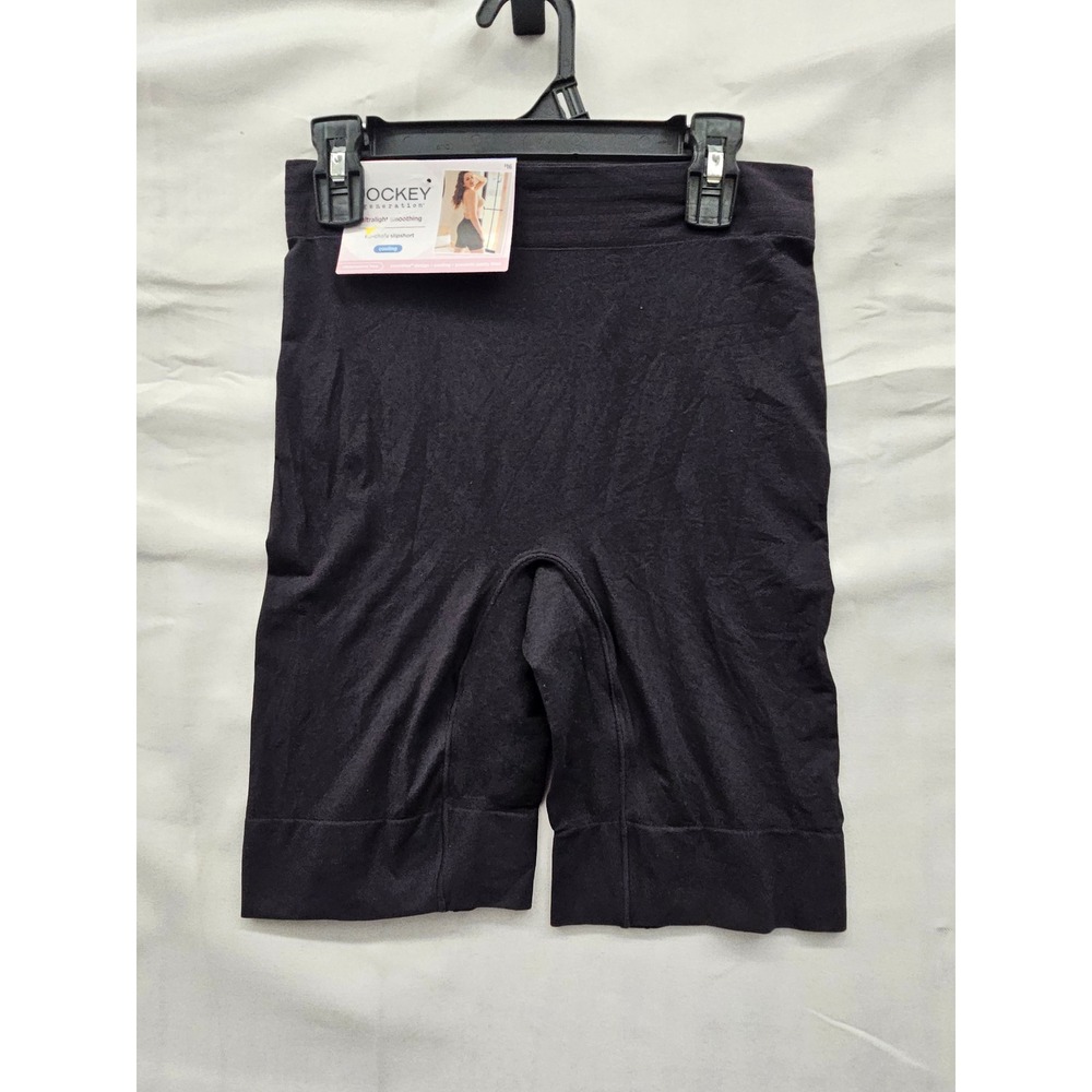 Jockey Generation Womens Seamfree Slipshorts Black Nylon Blend Casual Size XXL